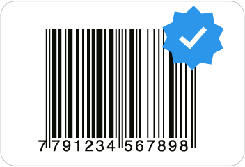 Código de barras GS1 verificado